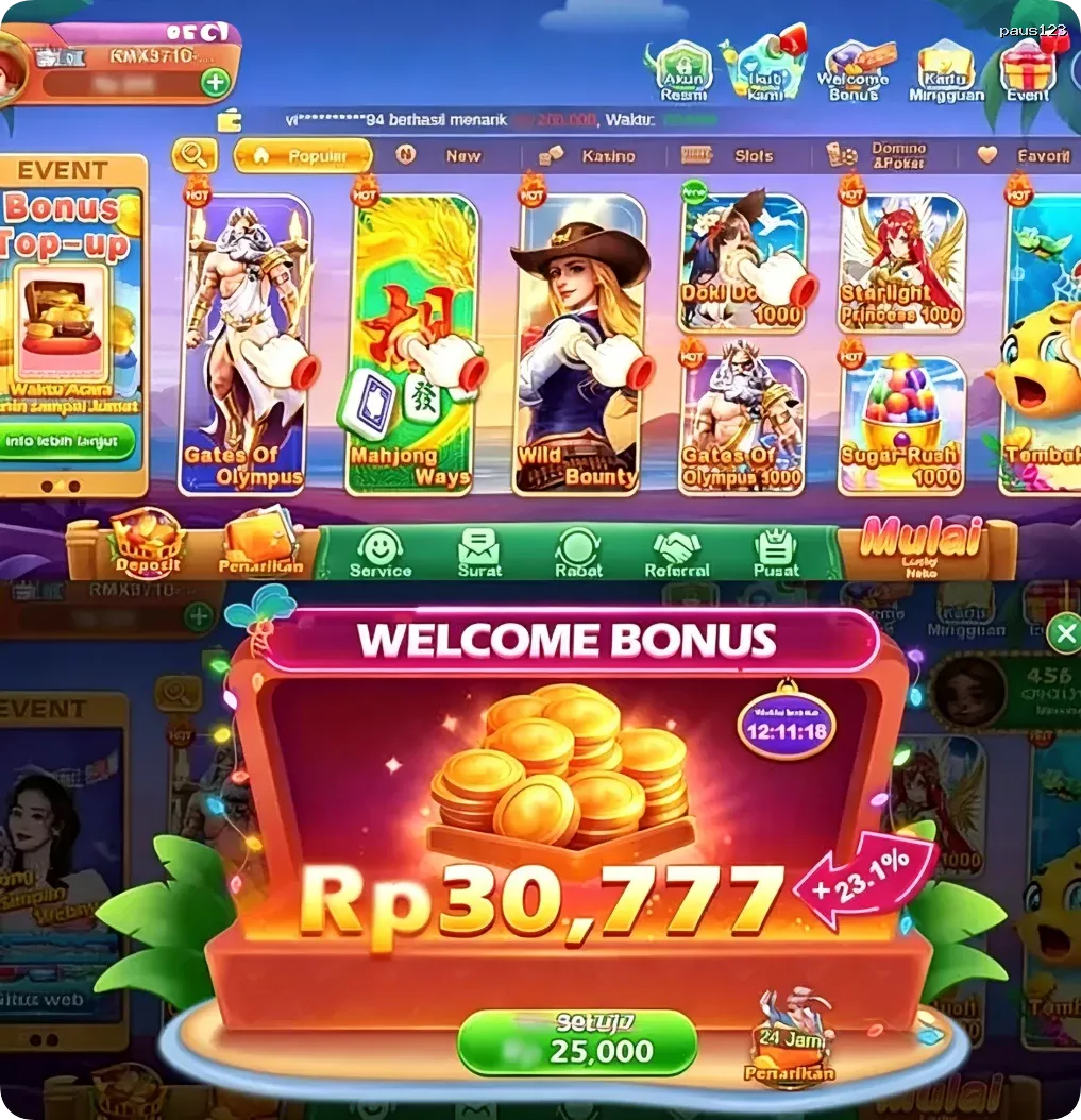 paus123 Resmi - Unduh APK