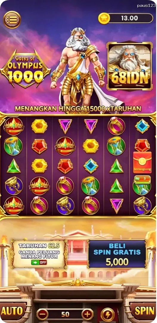 paus123 Tangkapan Layar - APK Resmi